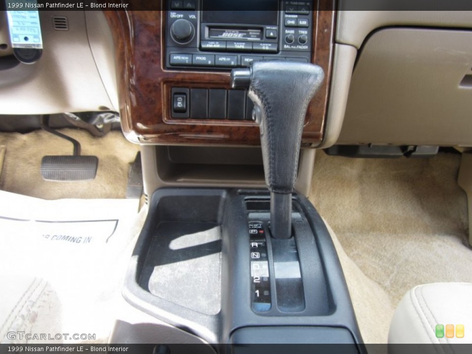 Blond Interior Transmission for the 1999 Nissan Pathfinder LE #63981136