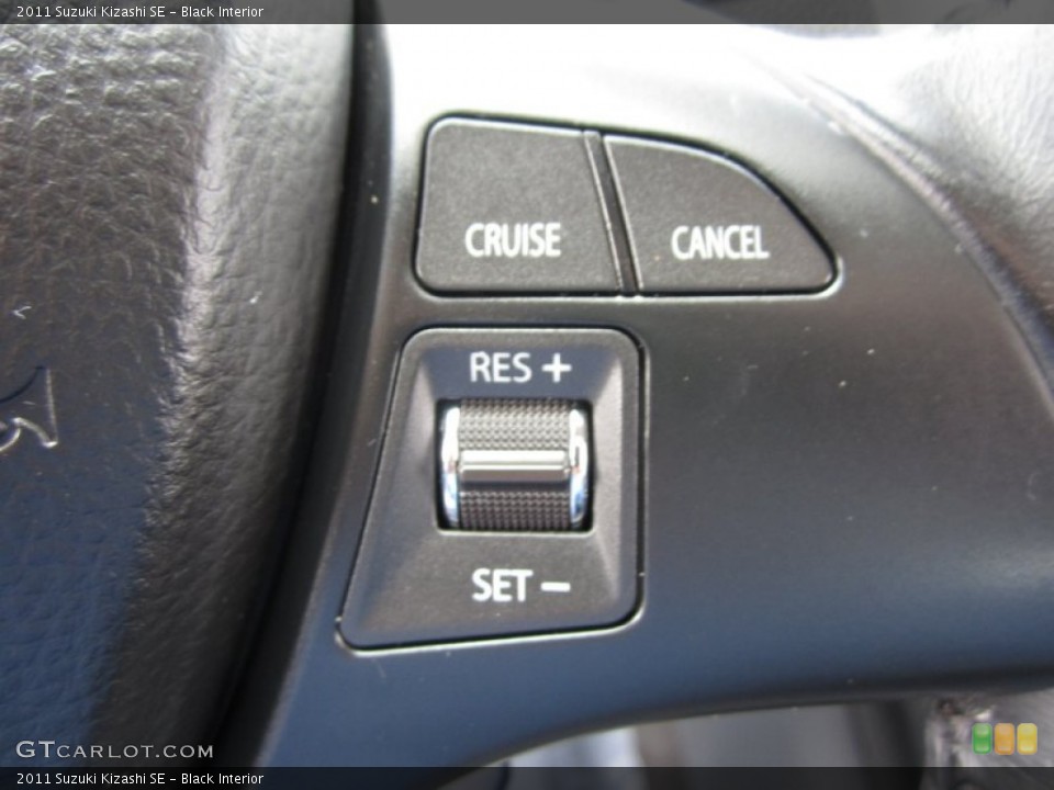 Black Interior Controls for the 2011 Suzuki Kizashi SE #63981506