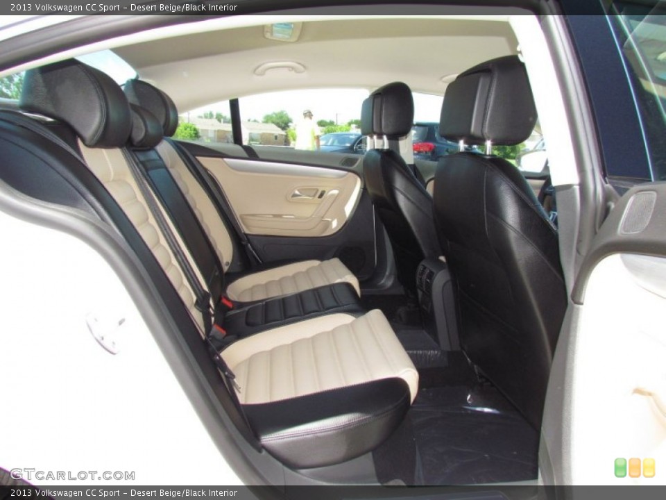 Desert Beige/Black Interior Photo for the 2013 Volkswagen CC Sport #63993978