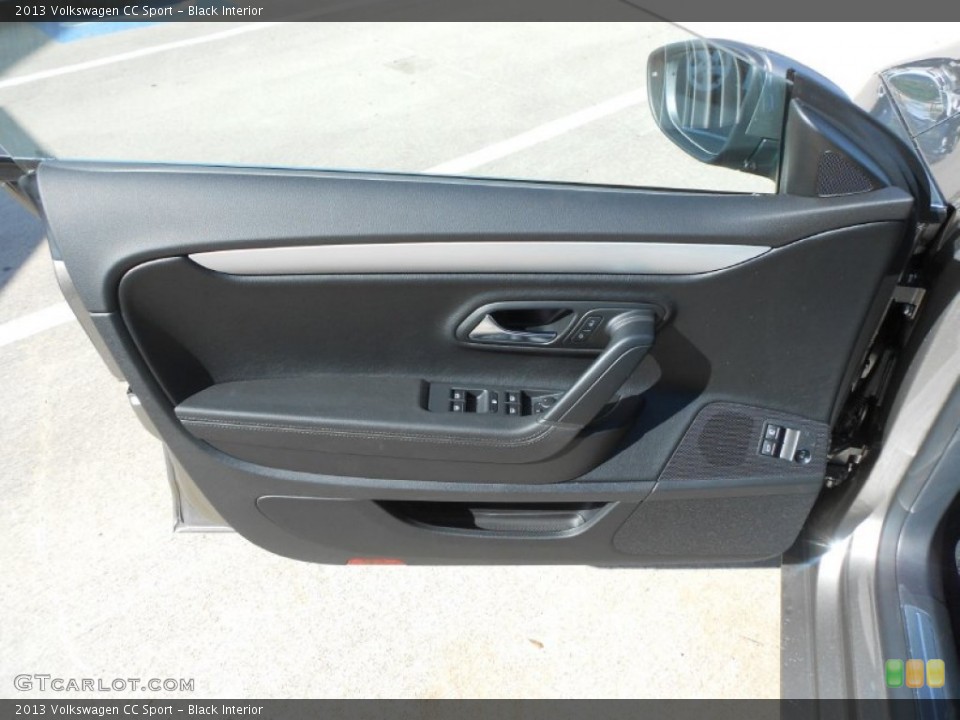 Black Interior Door Panel for the 2013 Volkswagen CC Sport #63994521