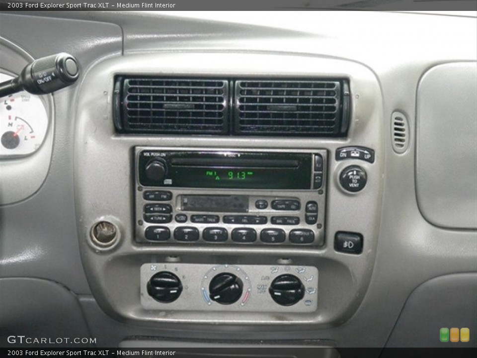 Medium Flint Interior Controls for the 2003 Ford Explorer Sport Trac XLT #63996030