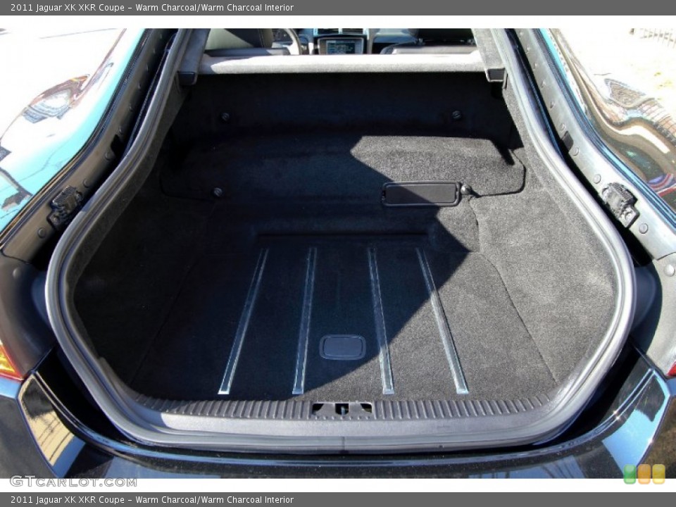 Warm Charcoal/Warm Charcoal Interior Trunk for the 2011 Jaguar XK XKR Coupe #64003177