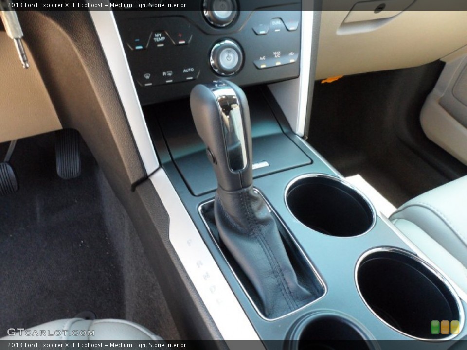 Medium Light Stone Interior Transmission for the 2013 Ford Explorer XLT EcoBoost #64007859