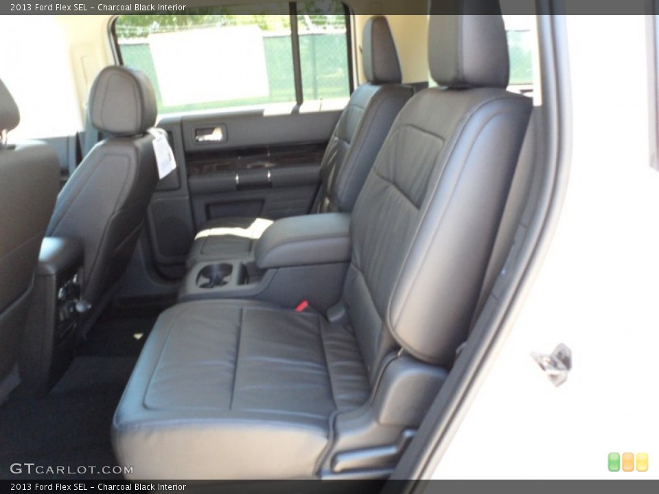 Charcoal Black Interior Photo for the 2013 Ford Flex SEL #64008096