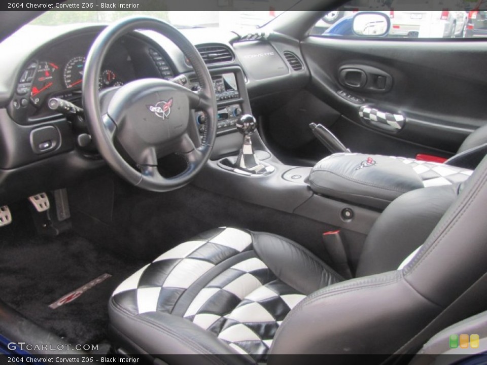 Black Interior Photo for the 2004 Chevrolet Corvette Z06 #64015769