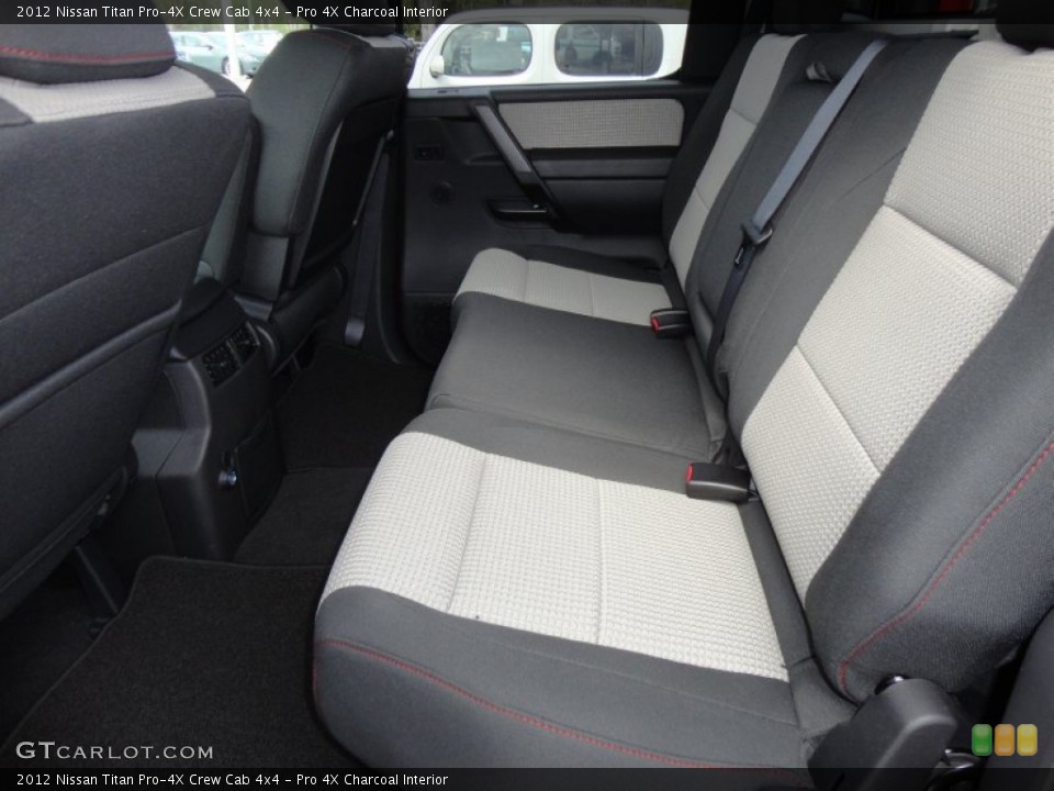 Pro 4X Charcoal Interior Photo for the 2012 Nissan Titan Pro-4X Crew Cab 4x4 #64019343