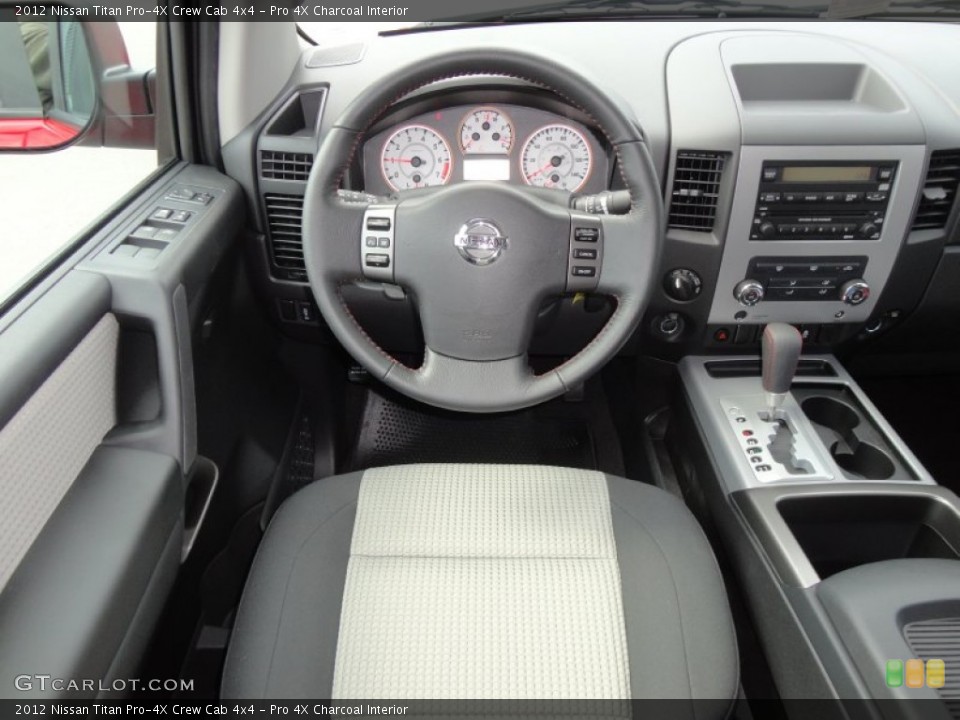 Pro 4X Charcoal Interior Dashboard for the 2012 Nissan Titan Pro-4X Crew Cab 4x4 #64019352