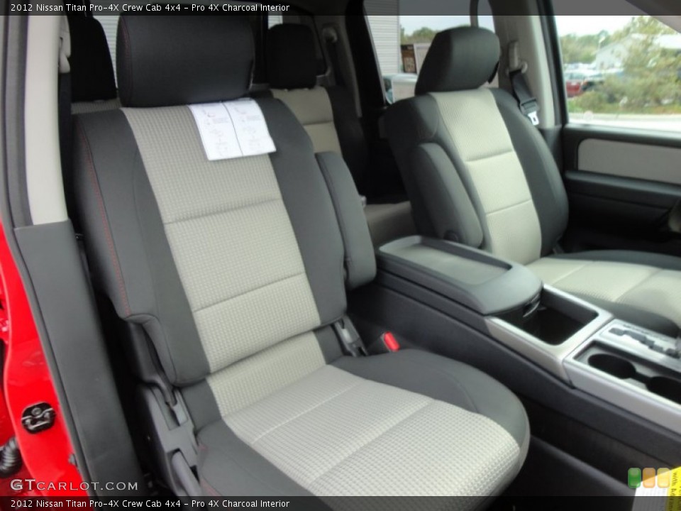 Pro 4X Charcoal Interior Photo for the 2012 Nissan Titan Pro-4X Crew Cab 4x4 #64019409