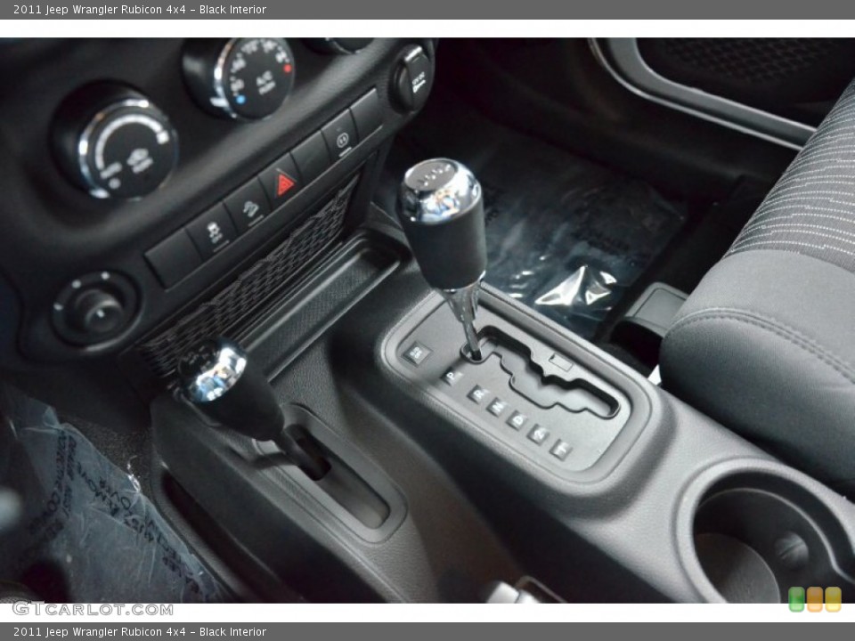 Black Interior Transmission for the 2011 Jeep Wrangler Rubicon 4x4 #64026856