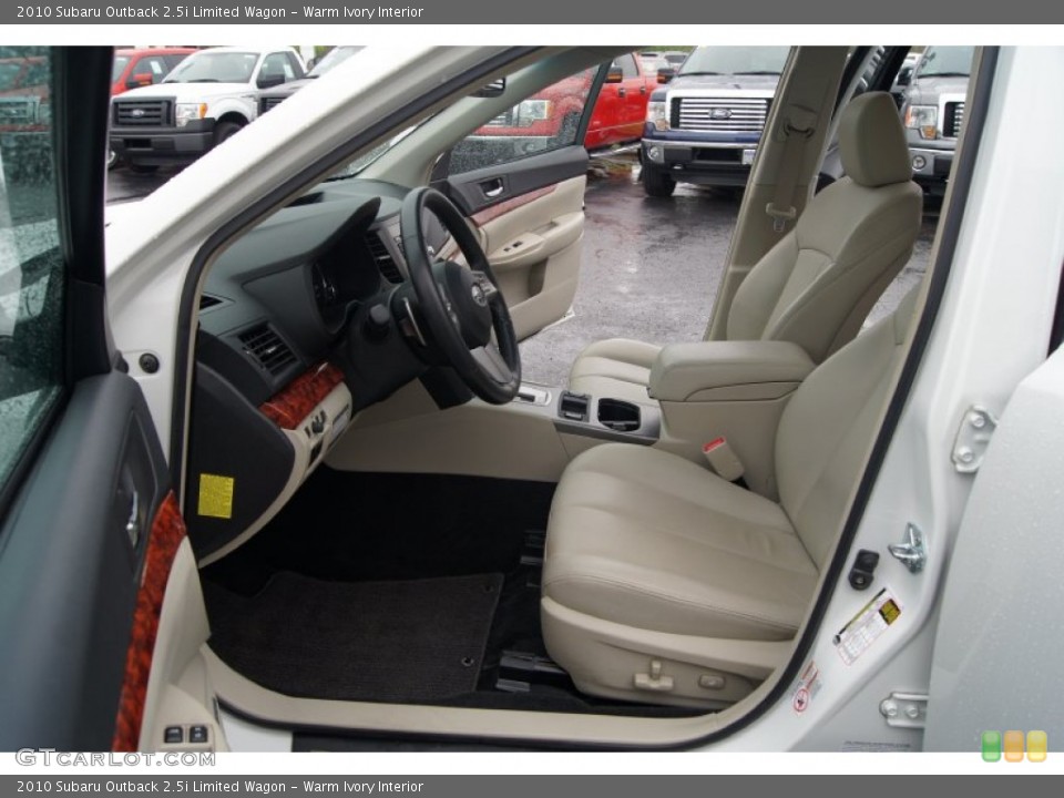 Warm Ivory Interior Photo for the 2010 Subaru Outback 2.5i Limited Wagon #64029625