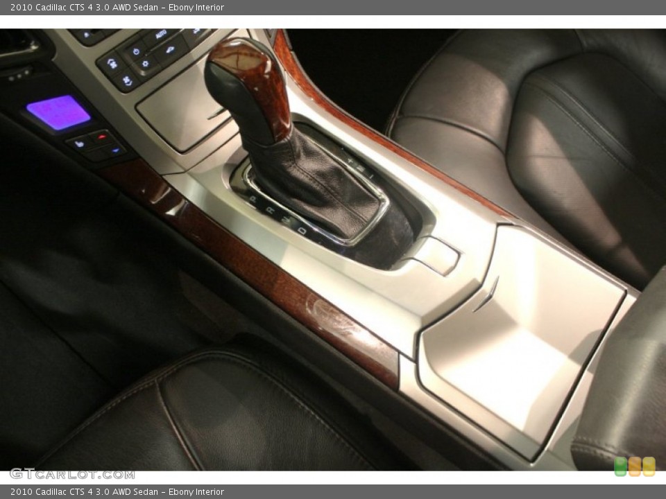 Ebony Interior Transmission for the 2010 Cadillac CTS 4 3.0 AWD Sedan #64037622