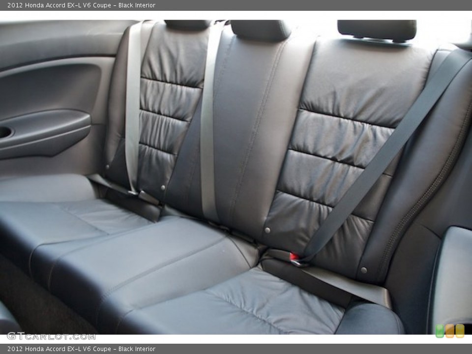 Black Interior Photo for the 2012 Honda Accord EX-L V6 Coupe #64042858