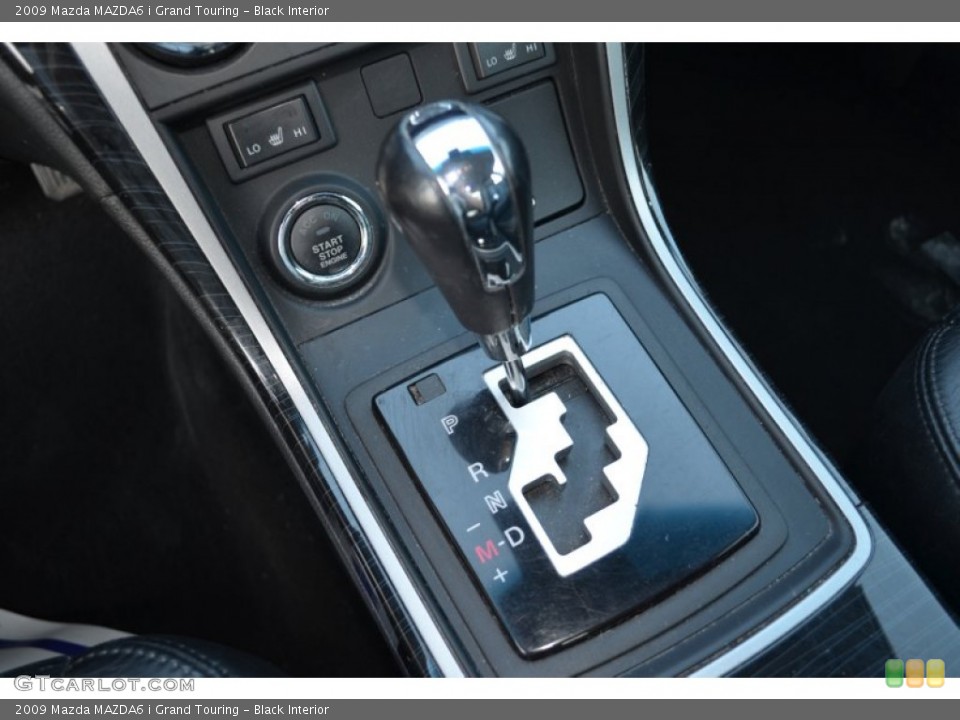 Black Interior Transmission for the 2009 Mazda MAZDA6 i Grand Touring #64043100
