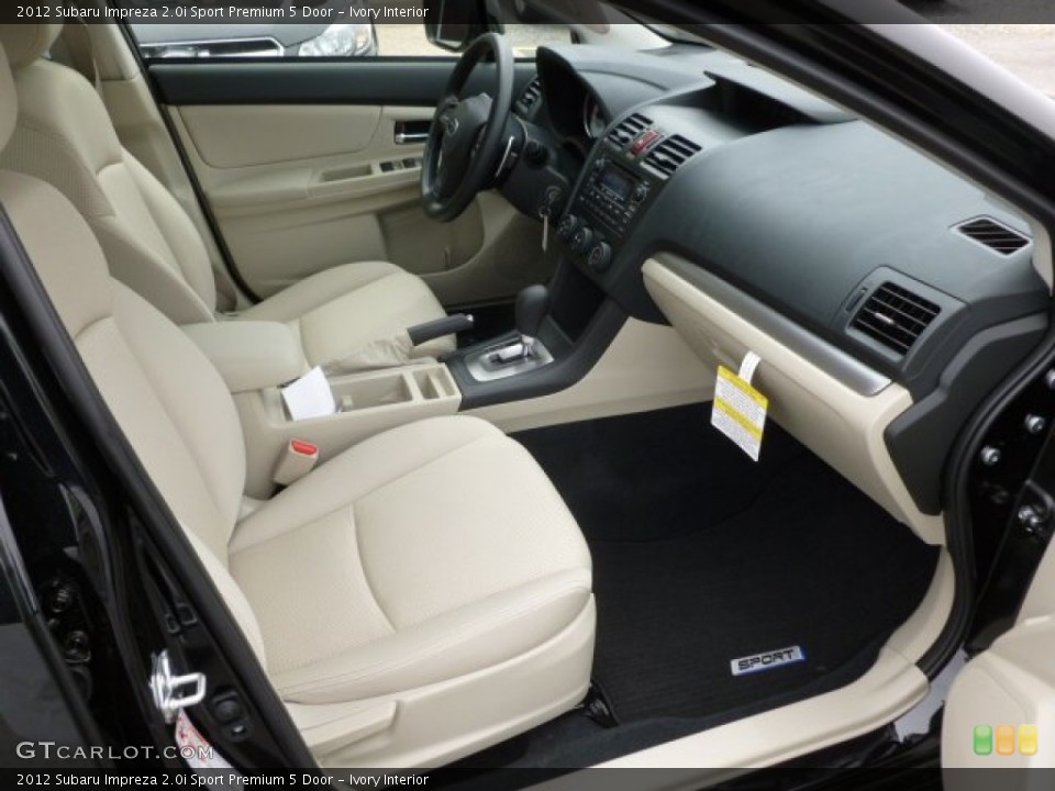 Ivory Interior Photo for the 2012 Subaru Impreza 2.0i Sport Premium 5 Door #64043506