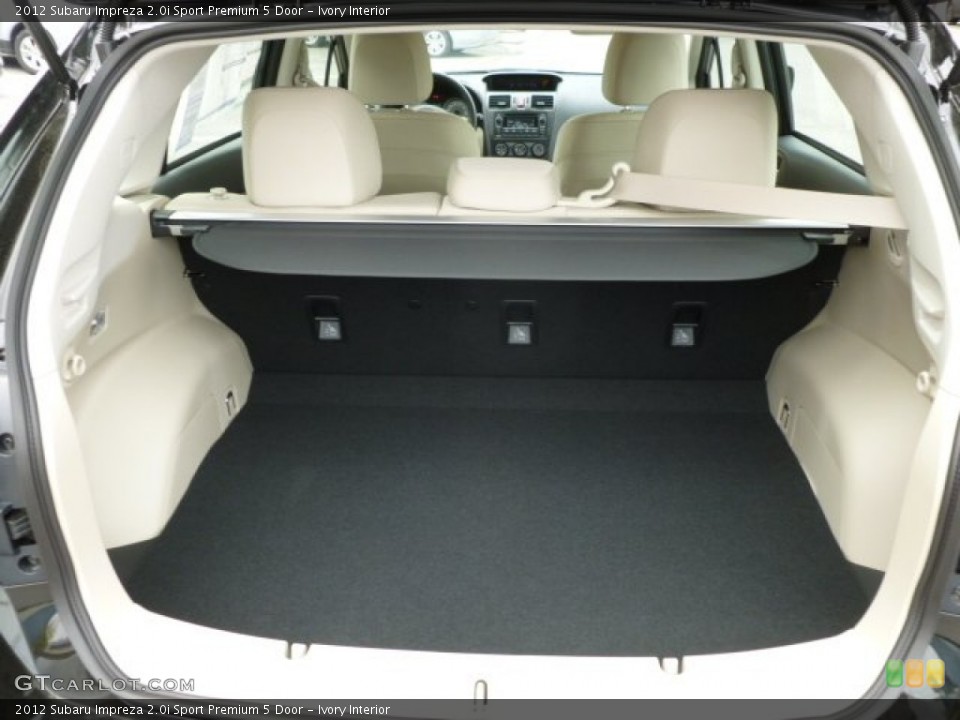 Ivory Interior Trunk for the 2012 Subaru Impreza 2.0i Sport Premium 5 Door #64043532