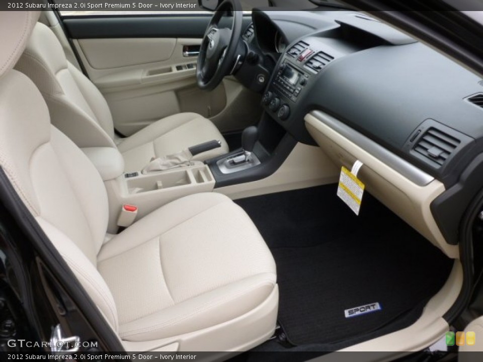 Ivory Interior Photo for the 2012 Subaru Impreza 2.0i Sport Premium 5 Door #64043913