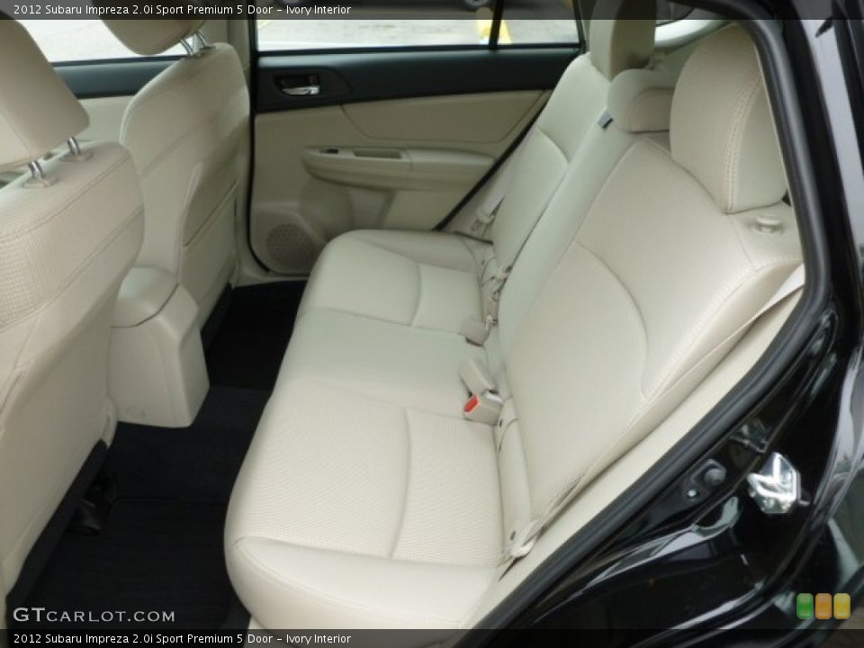 Ivory Interior Photo for the 2012 Subaru Impreza 2.0i Sport Premium 5 Door #64043939