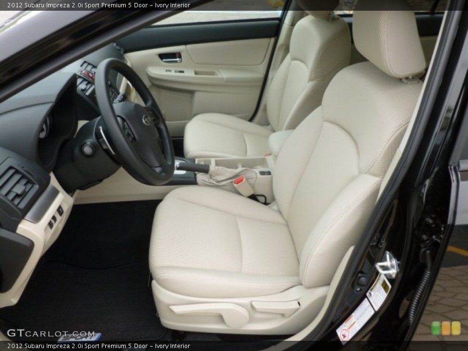 Ivory Interior Photo for the 2012 Subaru Impreza 2.0i Sport Premium 5 Door #64043957