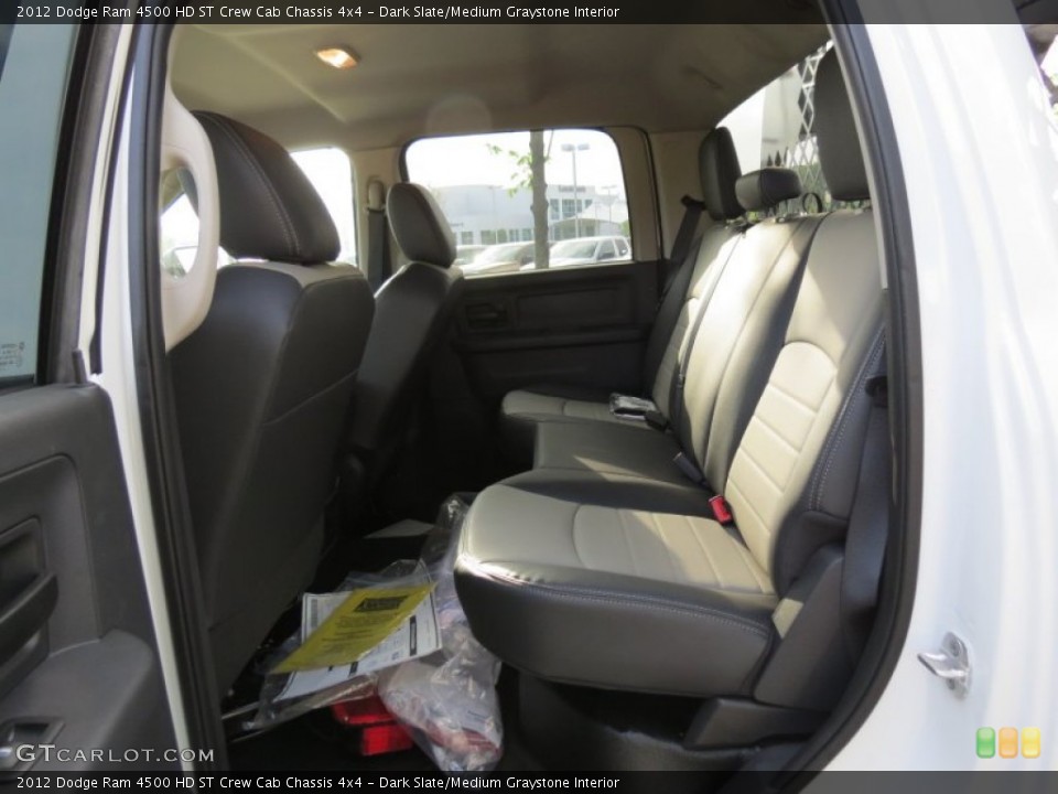 Dark Slate/Medium Graystone Interior Photo for the 2012 Dodge Ram 4500 HD ST Crew Cab Chassis 4x4 #64044190