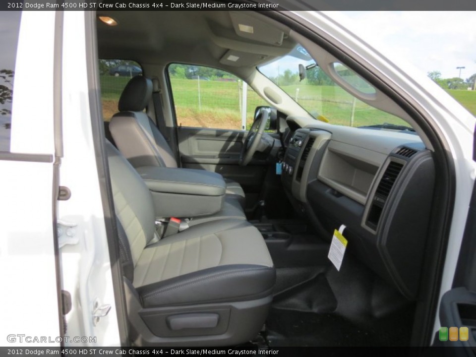 Dark Slate/Medium Graystone Interior Photo for the 2012 Dodge Ram 4500 HD ST Crew Cab Chassis 4x4 #64044199