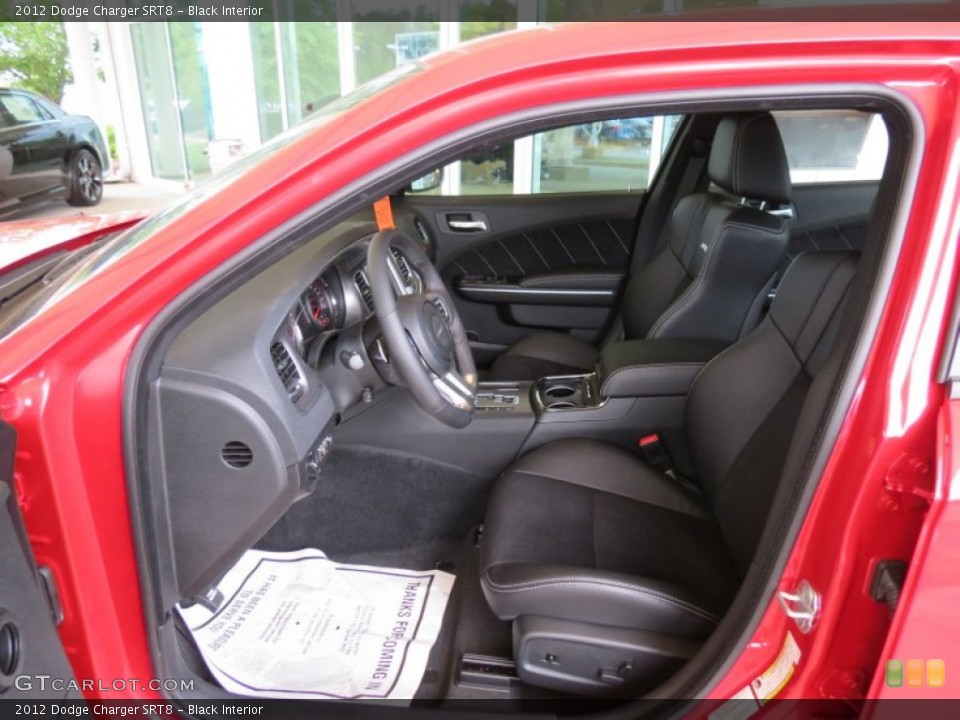 Black Interior Photo for the 2012 Dodge Charger SRT8 #64045426