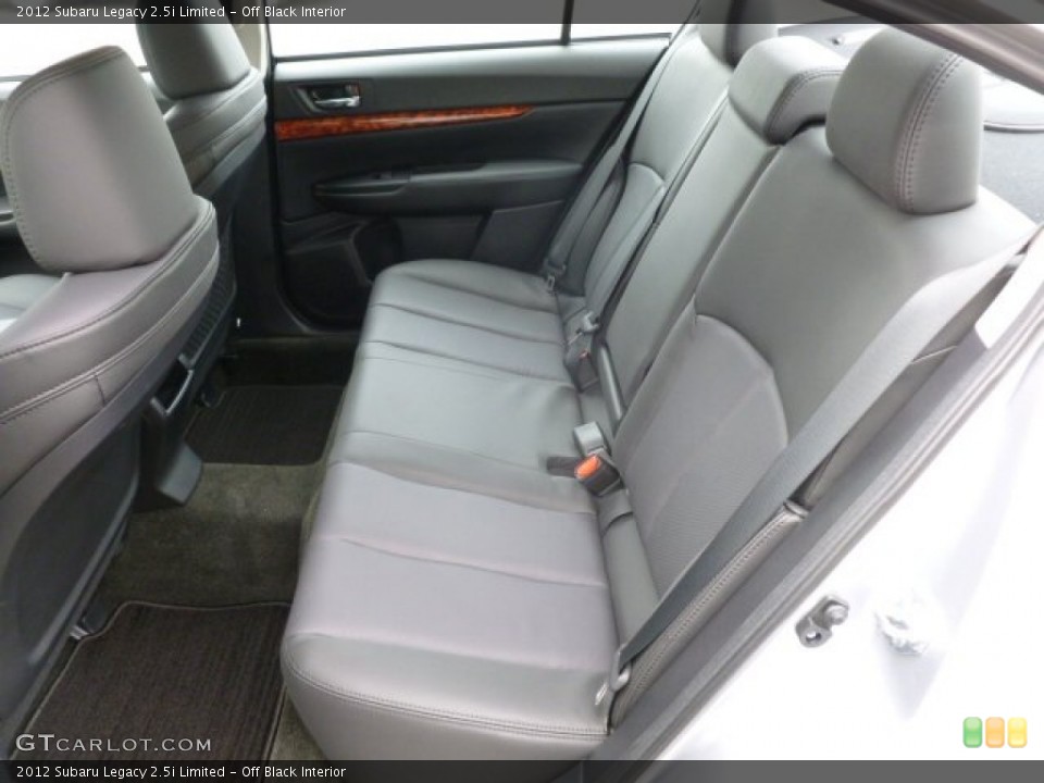 Off Black Interior Photo for the 2012 Subaru Legacy 2.5i Limited #64046077