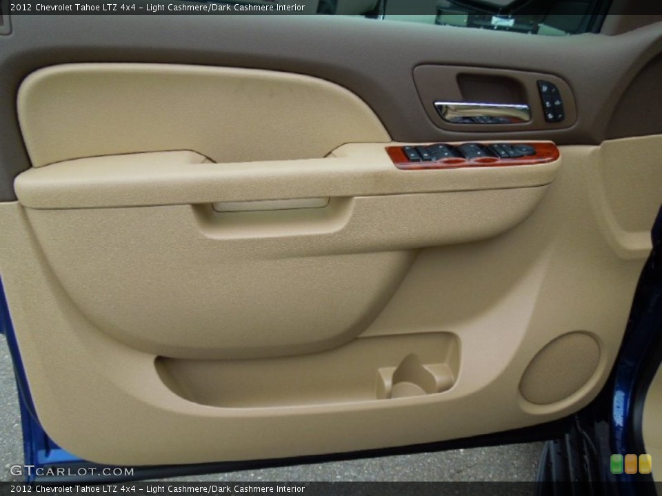 Light Cashmere/Dark Cashmere Interior Door Panel for the 2012 Chevrolet Tahoe LTZ 4x4 #64046770