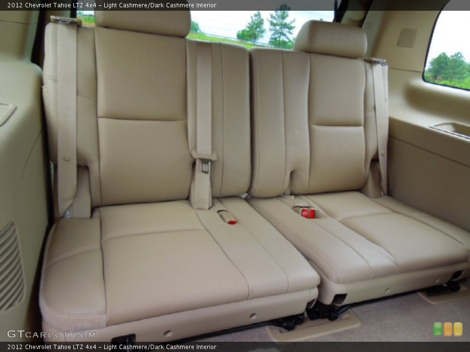 Light Cashmere/Dark Cashmere Interior Rear Seat for the 2012 Chevrolet Tahoe LTZ 4x4 #64046881