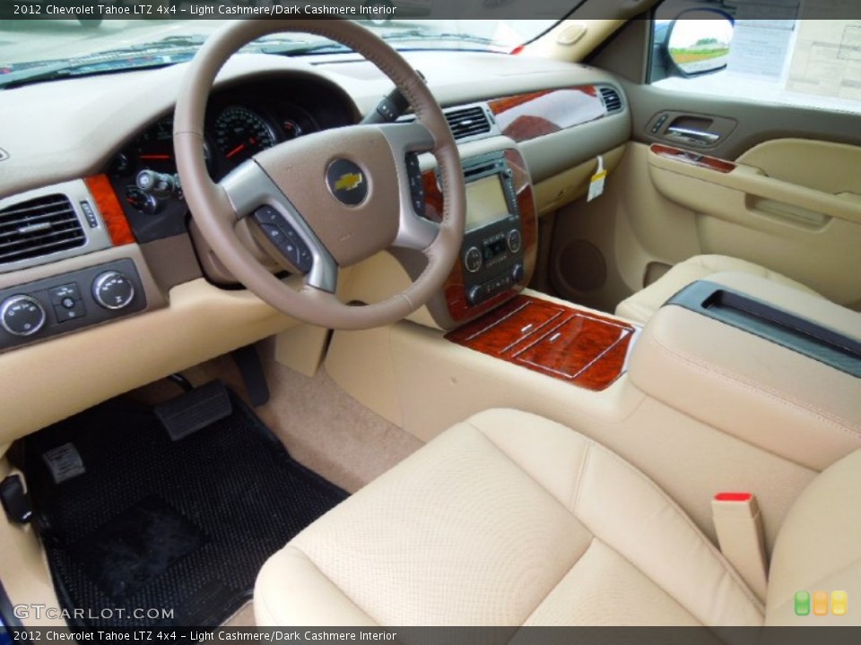 Light Cashmere/Dark Cashmere Interior Prime Interior for the 2012 Chevrolet Tahoe LTZ 4x4 #64046956