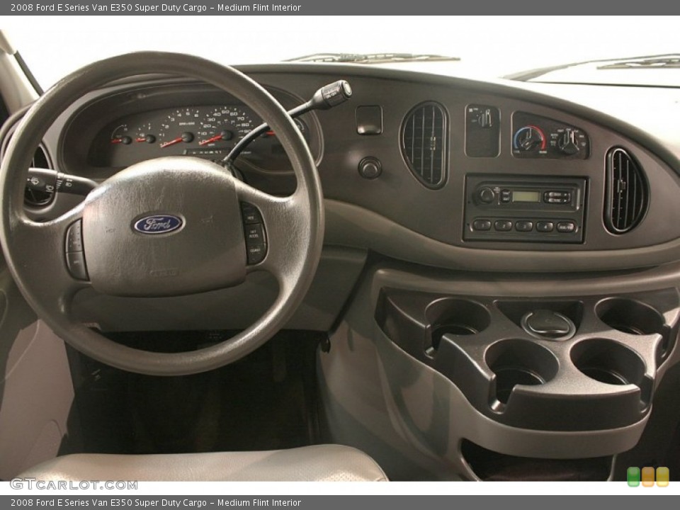 Medium Flint Interior Dashboard for the 2008 Ford E Series Van E350 Super Duty Cargo #64051099