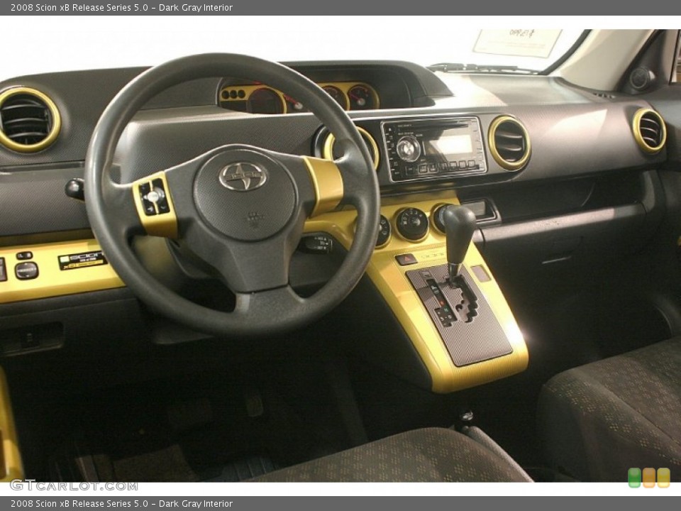 Dark Gray Interior Dashboard for the 2008 Scion xB Release Series 5.0 #64051664
