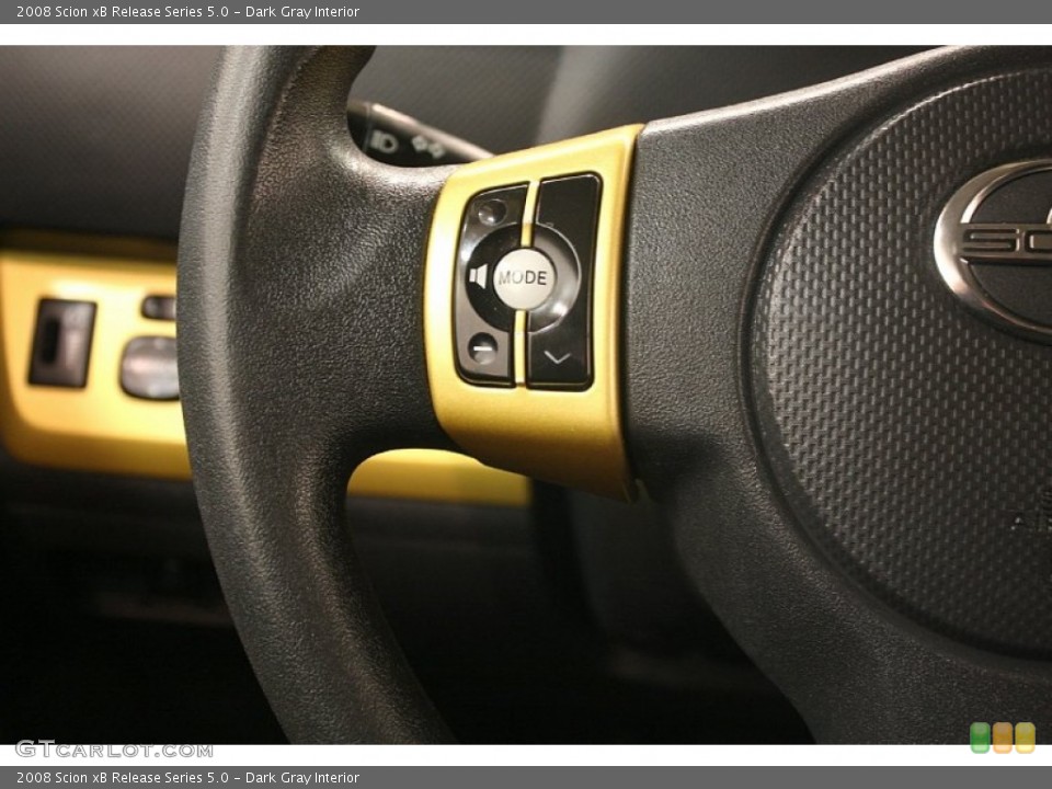 Dark Gray Interior Controls for the 2008 Scion xB Release Series 5.0 #64051684