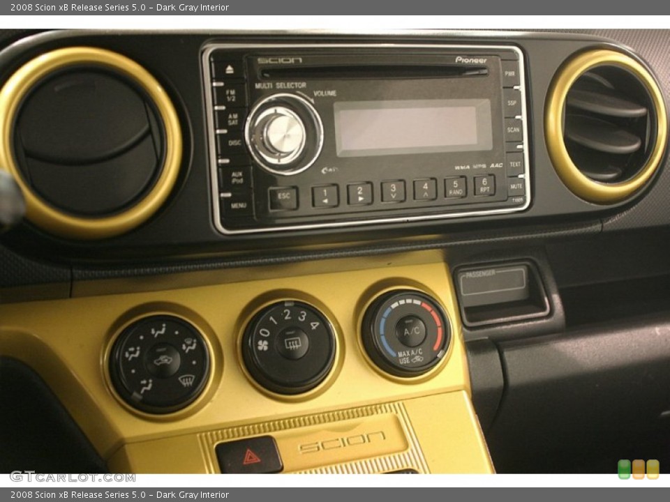 Dark Gray Interior Audio System for the 2008 Scion xB Release Series 5.0 #64051701