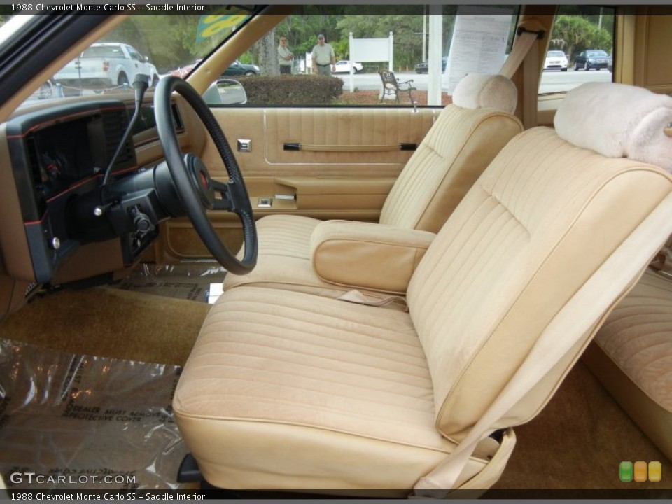 Saddle Interior Photo for the 1988 Chevrolet Monte Carlo SS #64052848