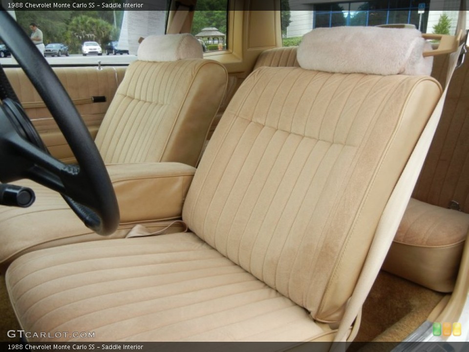 Saddle Interior Photo for the 1988 Chevrolet Monte Carlo SS #64052854