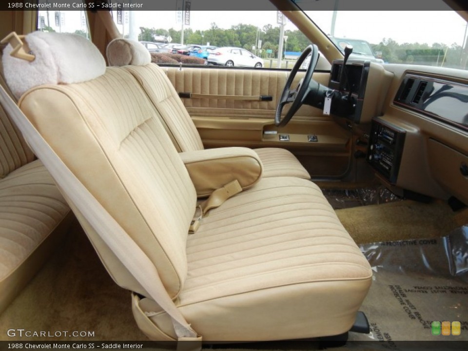 Saddle Interior Photo for the 1988 Chevrolet Monte Carlo SS #64052881