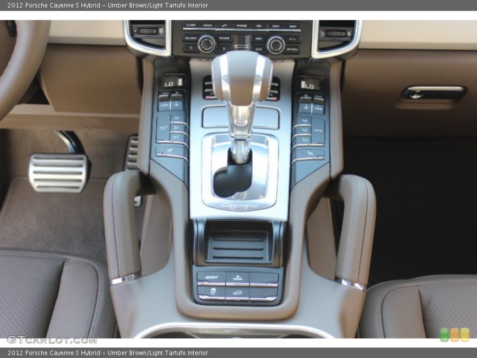 Umber Brown/Light Tartufo Interior Transmission for the 2012 Porsche Cayenne S Hybrid #64056190