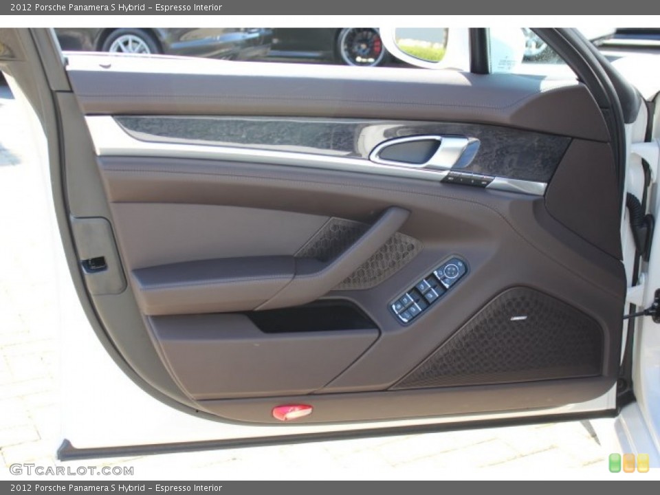 Espresso Interior Door Panel for the 2012 Porsche Panamera S Hybrid #64057237