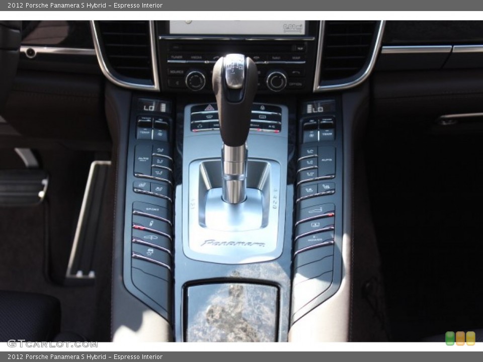 Espresso Interior Transmission for the 2012 Porsche Panamera S Hybrid #64057333
