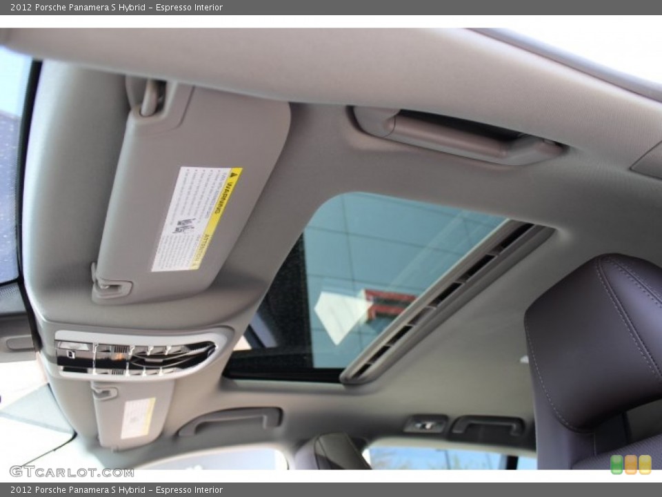 Espresso Interior Sunroof for the 2012 Porsche Panamera S Hybrid #64057342