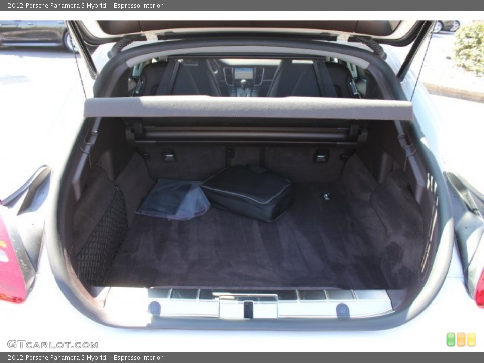 Espresso Interior Trunk for the 2012 Porsche Panamera S Hybrid #64057348