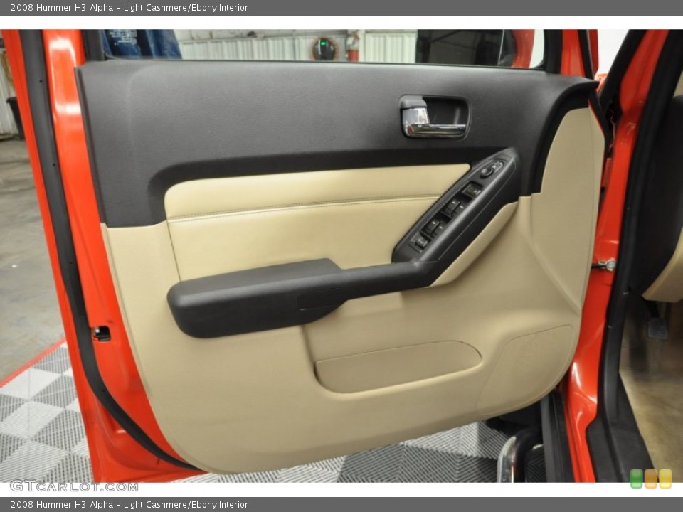 Light Cashmere/Ebony Interior Door Panel for the 2008 Hummer H3 Alpha #64061599