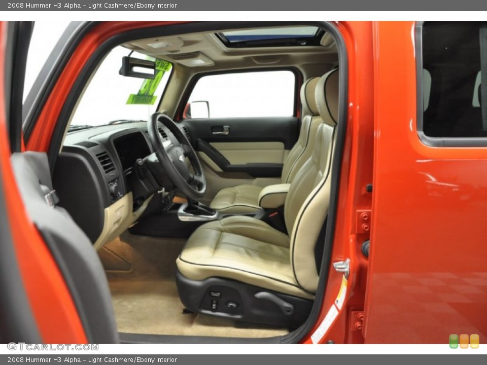 Light Cashmere/Ebony Interior Photo for the 2008 Hummer H3 Alpha #64061616