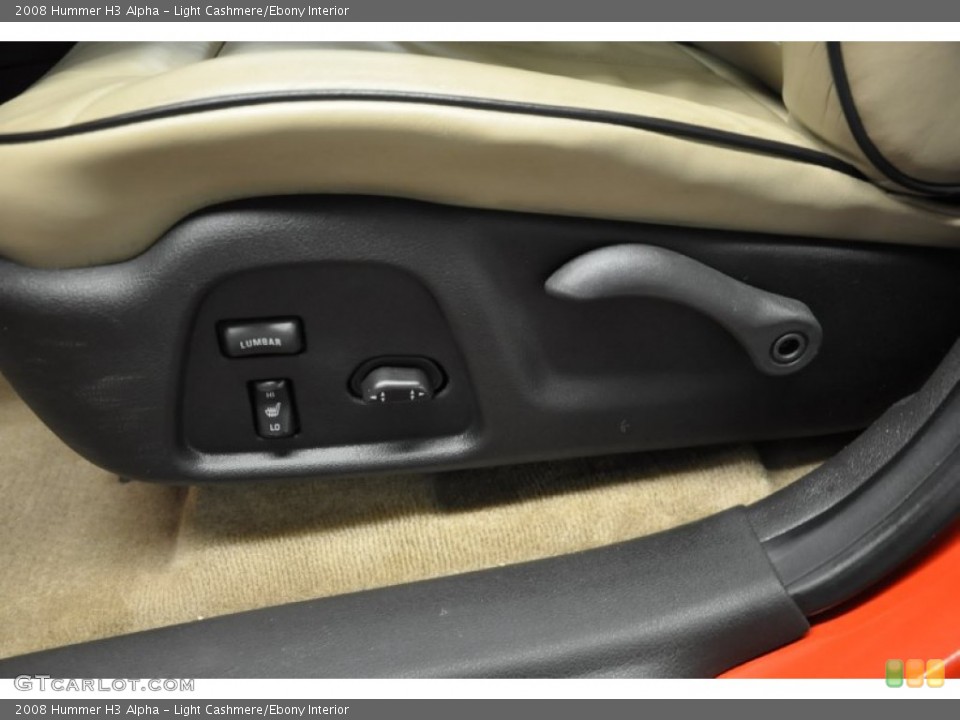 Light Cashmere/Ebony Interior Front Seat for the 2008 Hummer H3 Alpha #64061660