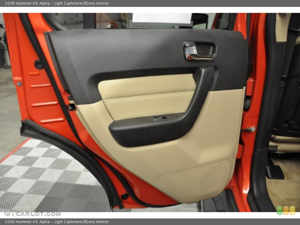 Light Cashmere/Ebony Interior Door Panel for the 2008 Hummer H3 Alpha #64061837