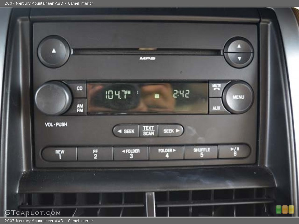 Camel Interior Audio System for the 2007 Mercury Mountaineer AWD #64061975