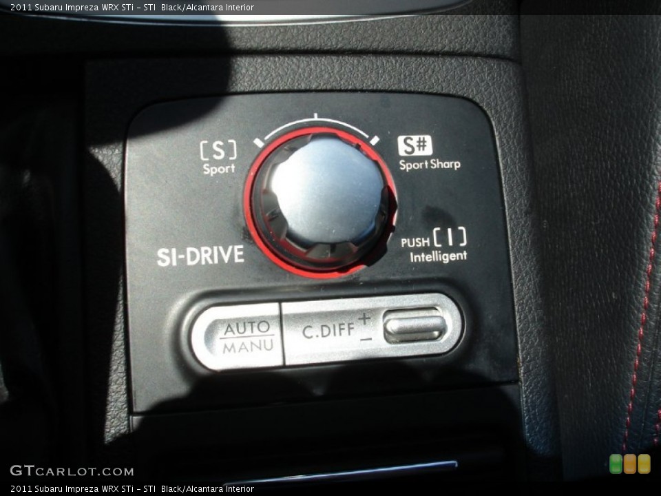 STI  Black/Alcantara Interior Controls for the 2011 Subaru Impreza WRX STi #64065383