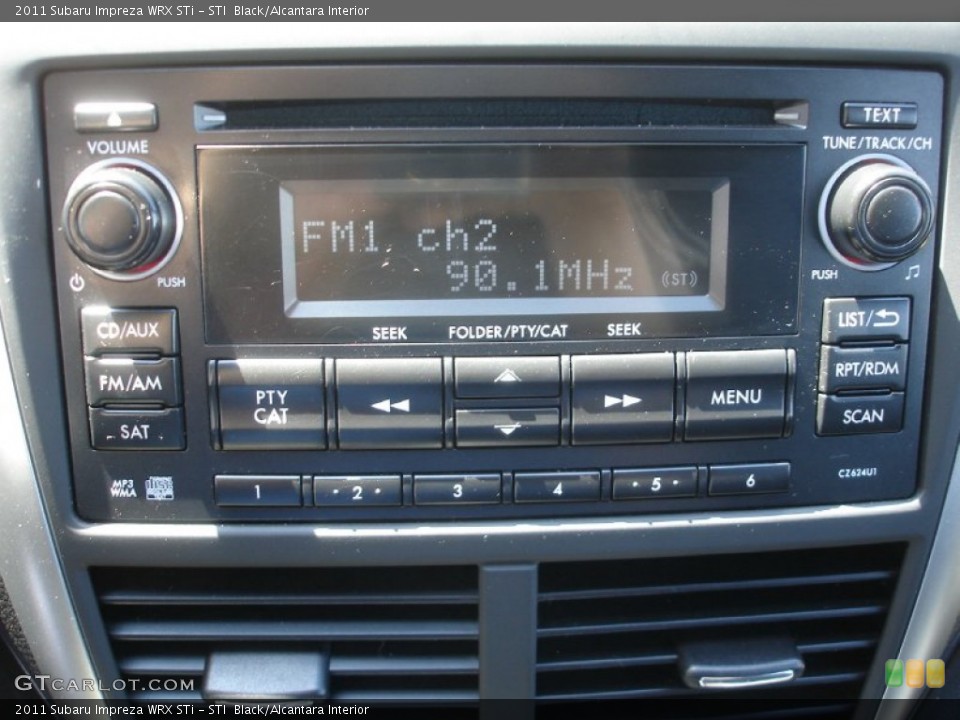 STI  Black/Alcantara Interior Audio System for the 2011 Subaru Impreza WRX STi #64065392
