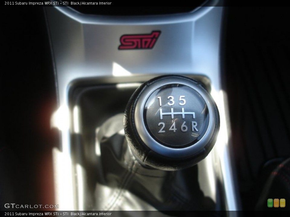 STI  Black/Alcantara Interior Transmission for the 2011 Subaru Impreza WRX STi #64065401