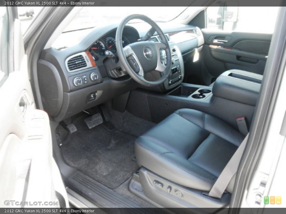 Ebony Interior Photo for the 2012 GMC Yukon XL 2500 SLT 4x4 #64065752